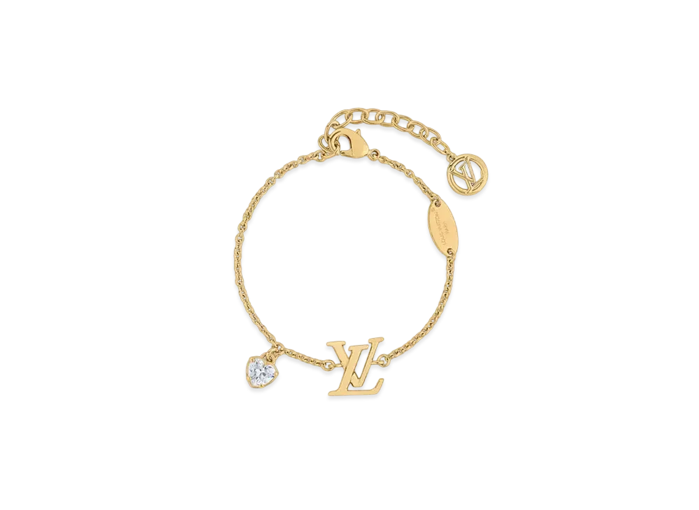 Louis Vuitton LV Iconic Heart Bracelet "Dore"
