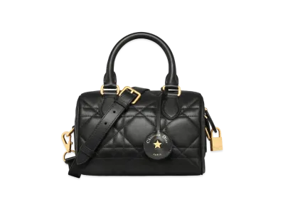 Dior Groove 20 Bag Macrocannage Calfskin "Black"