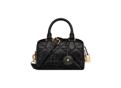 Dior Dior Groove 20 Bag Macrocannage Crinkled Calfskin "Black"
