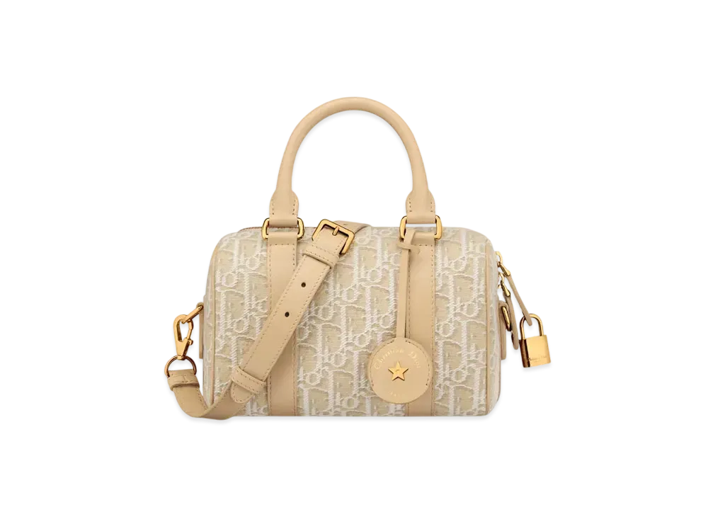 Dior Groove 20 Bag Dior Oblique Jacquard "Natural"