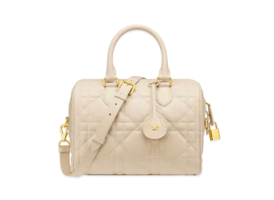 Dior Groove 25 Bag Macrocannage Calfskin "Dusty Ivory"