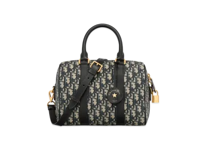 Dior Groove 25 Bag Dior Oblique Jacquard "Blue"