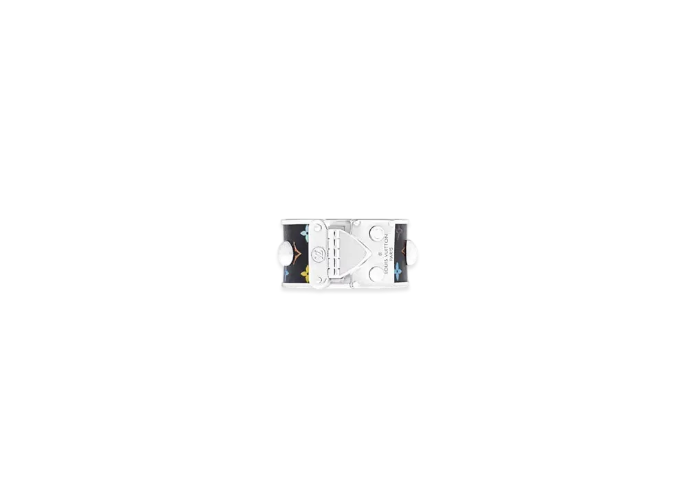 Louis Vuitton x Takashi Murakami LV Signature S-Lock Ring Monogram Multicolor "Noir"
