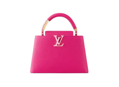 Louis Vuitton x Takashi Murakami Capucines BB Taurillon Leather "Pink"