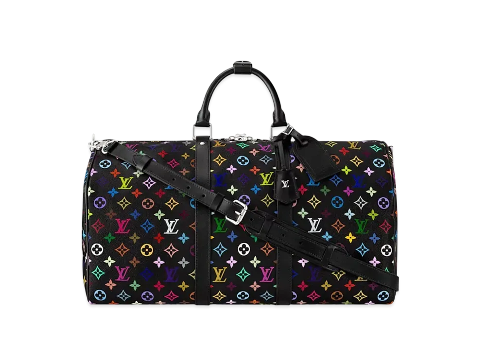 Louis Vuitton x Takashi Murakami Keepall Bandouliere 50 Monogram "Multicolor"