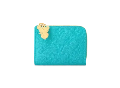 Louis Vuitton x Takashi Murakami Noa Compact Wallet Monogram Empreinte Monogram Empreinte "Kabira Blue"