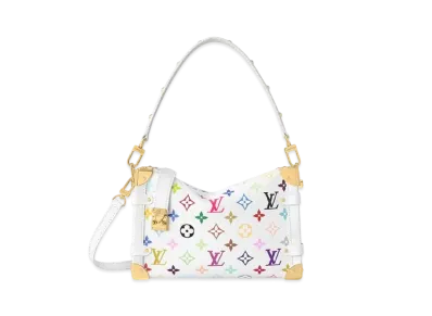 Louis Vuitton x Takashi Murakami Side Trunk MM Fashion Leather Monogram "Multicolor"