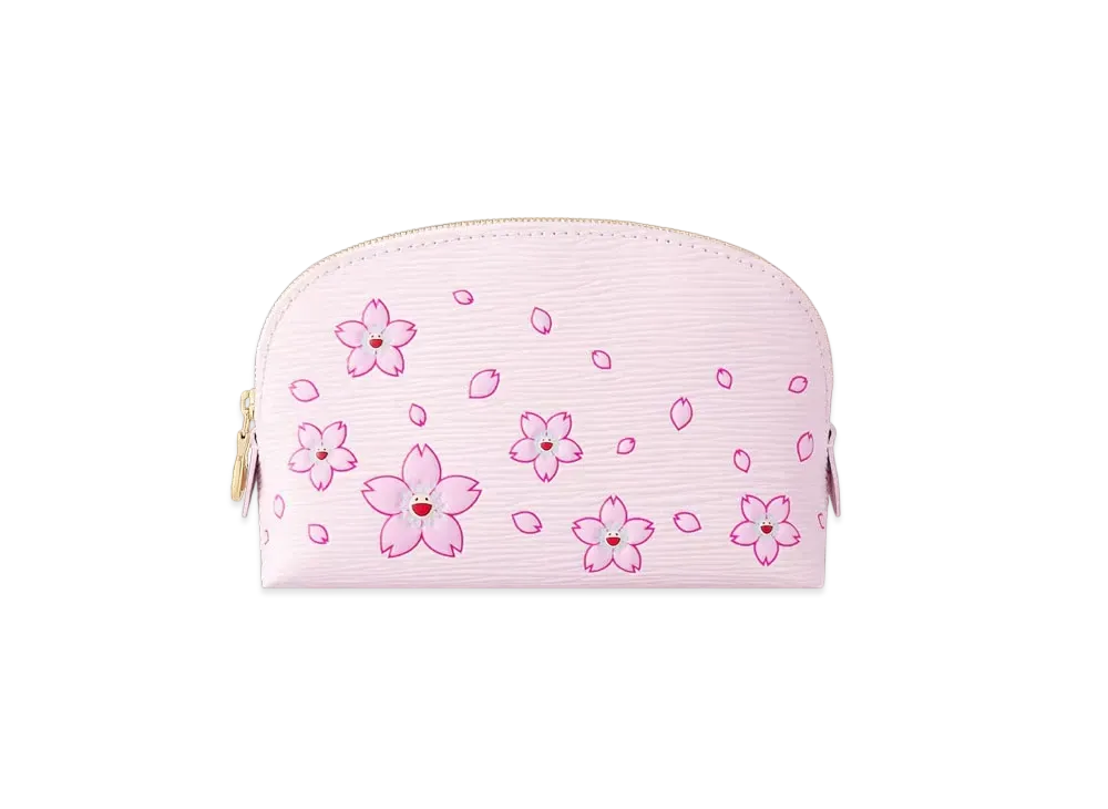 Louis Vuitton x Takashi Murakami Cosmetic Pouch PM "Pink"