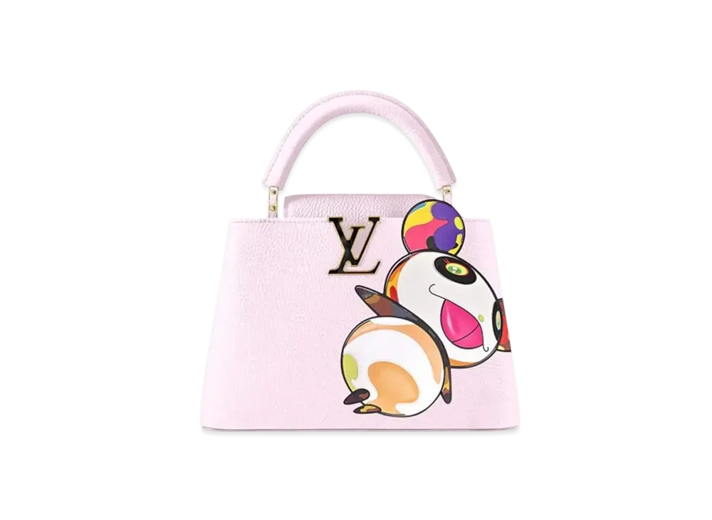 Louis Vuitton x Takashi Murakami Capucines BB "Opal Pink"
