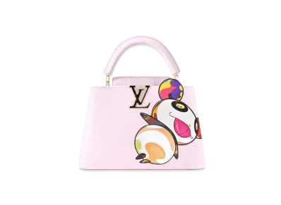 Louis Vuitton x Takashi Murakami Capucines BB "Opal Pink"
