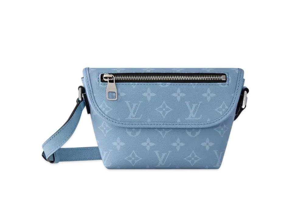 Louis Vuitton Pulse Wearable Wallet Taigarama "Bleu Ciel"
