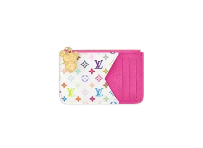 Louis Vuitton x Takashi Murakami Romy Card Holder "Kawaii Pink"