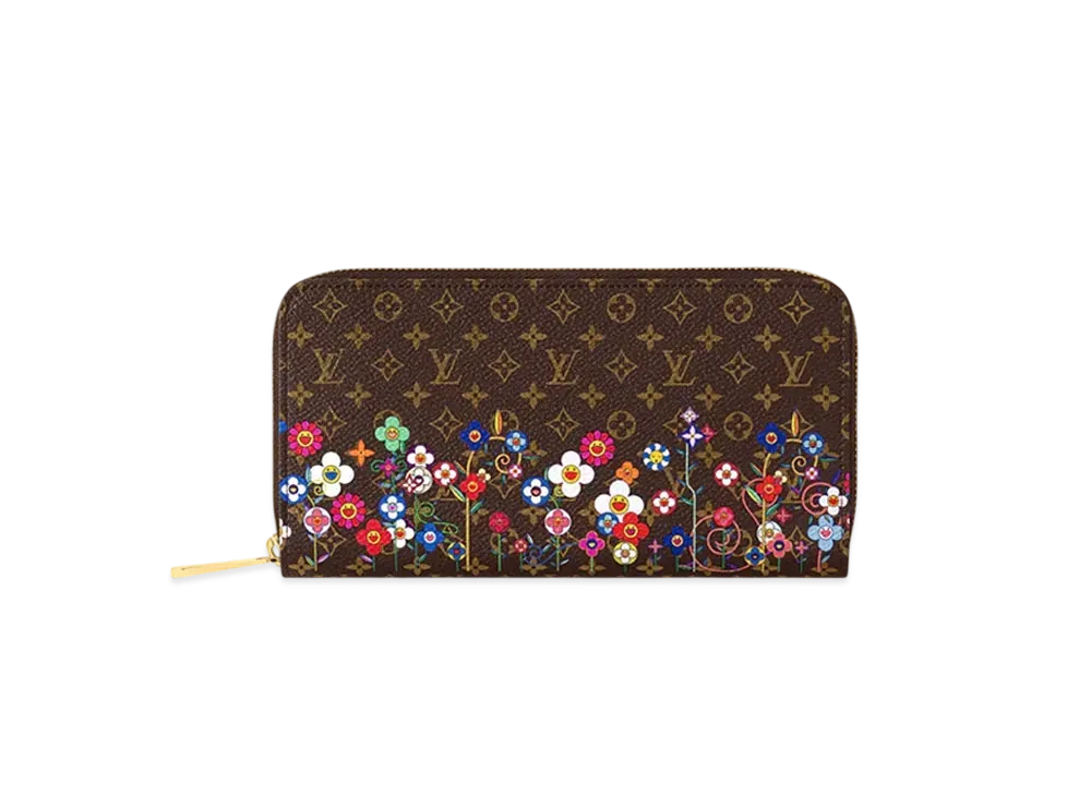 Louis Vuitton x Takashi Murakami Zippy Wallet Monogram Japan Exclusive