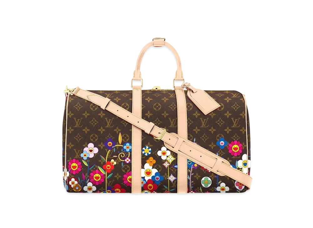 ルイヴィトン x 村上隆 キーポル・バンドリエール 45 モノグラム M14182