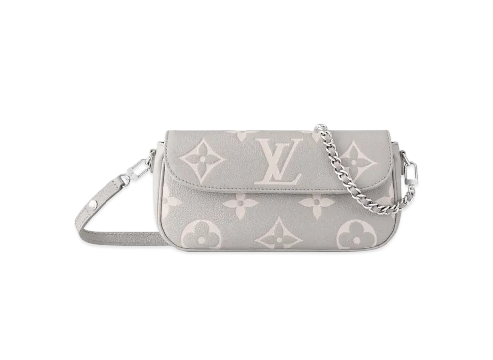 Louis Vuitton Wallet On Chain Ivy Monogram Empreinte "Brume/Quartz"