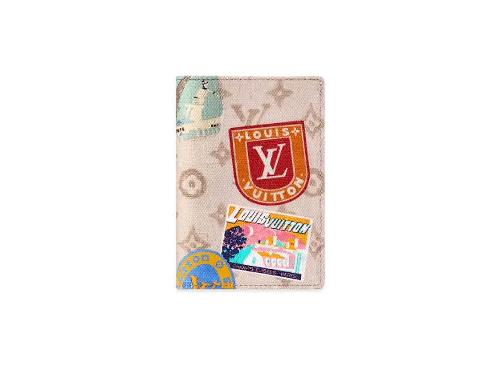Louis Vuitton Passport Cover Monogram Dune Canvas