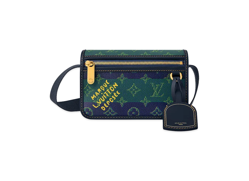 Louis Vuitton Bosphore Wearable Wallet "Blue Stripe"