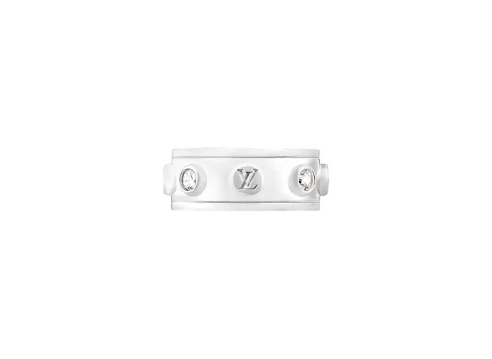 Louis Vuitton LV Studs Ring "Silver"