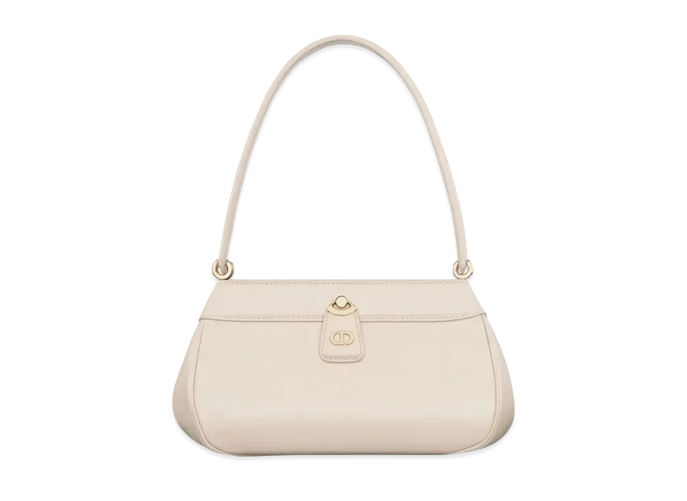 Dior Small Key Bag Box Calfskin "Dusty Ivory"