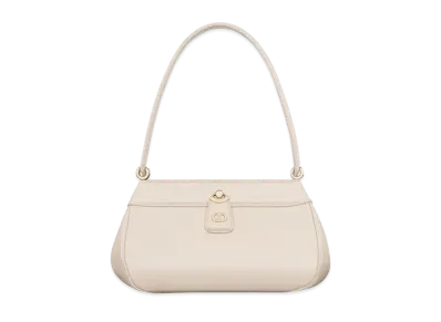 Dior Small Key Bag Box Calfskin "Dusty Ivory"