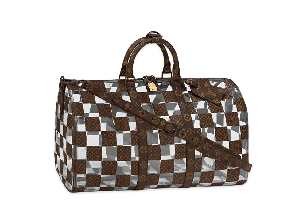 Louis Vuitton Women's Keepall Bandouliere Bag "Monogram"