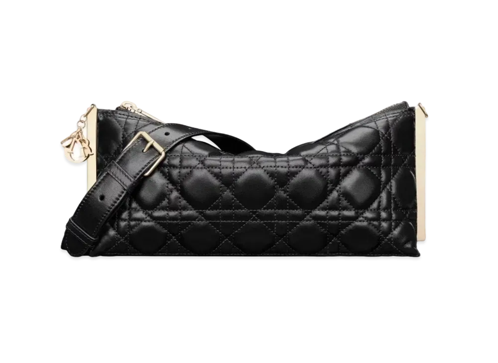 Dior Club Bag Cannage Lambskin "Black"