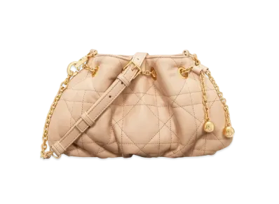 Dior Small Dior Ammi Bag Supple Macro Cannage Lambskin "Sand Pink"