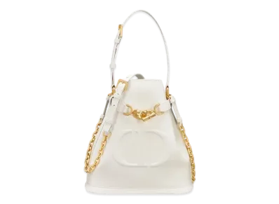 Dior Medium Cest Dior Bag CD Embossed Calfskin "Latte"