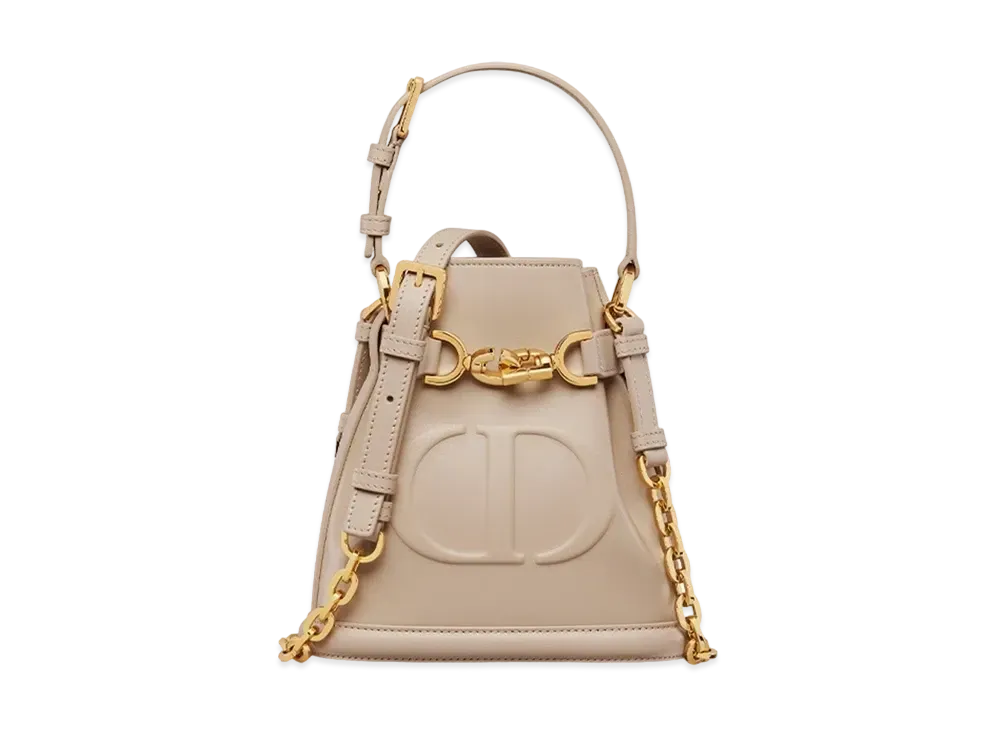 Dior Small Cest Dior Bag CD Embossed "Powder Beige"