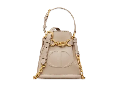 Dior Small Cest Dior Bag CD Embossed "Powder Beige"