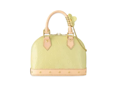 Louis Vuitton Alma BB Monogram Vernis "Chic Yellow"
