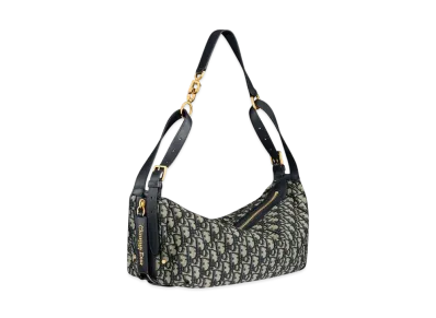 Dior Medium D-Journey Bag Dior Oblique Jacquard "Blue"