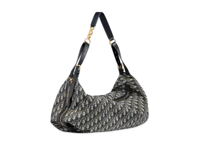Dior Large D-Journey Bag Dior Oblique Jacquard "Blue"