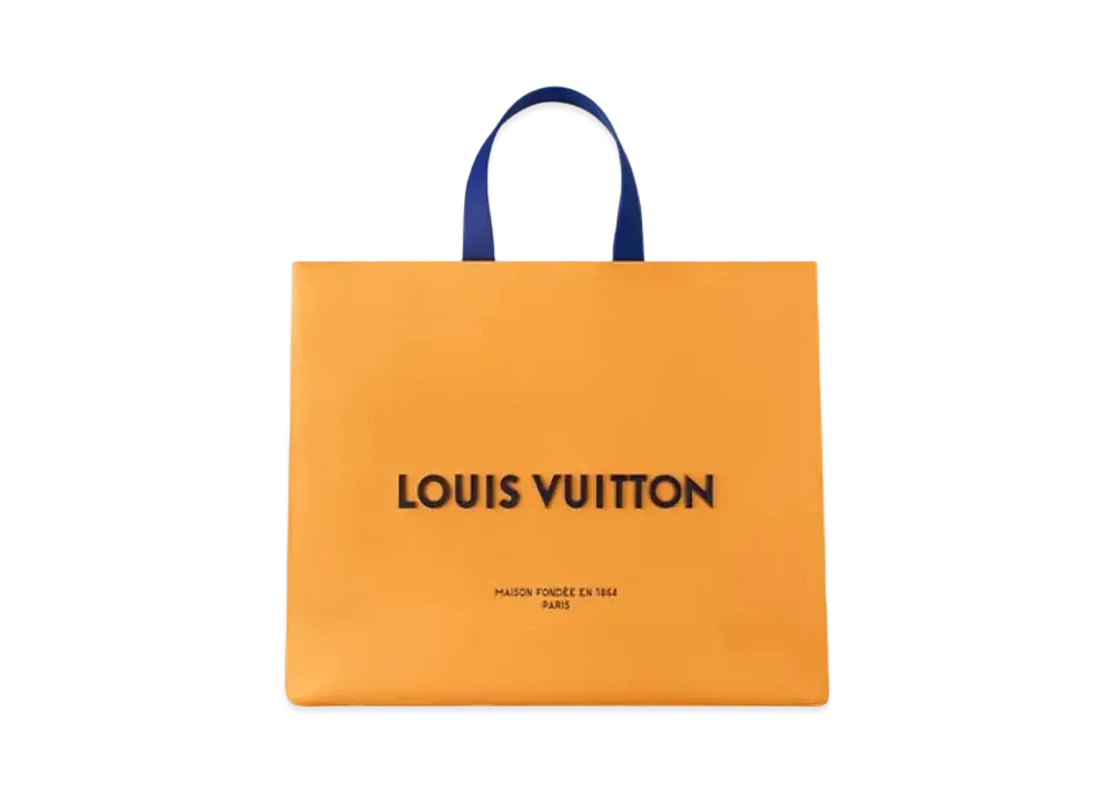 Louis Vuitton Shopper Bag MM Pop-up Store Limited "Saffron"