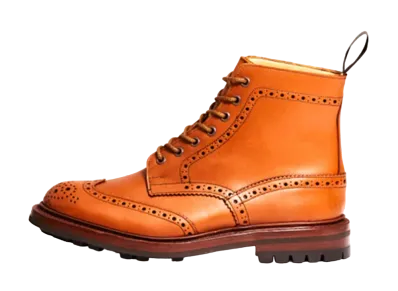 Tricker’s Malton 4497S Gorse Calf Leather "C-Shade Tan" M2508 Dainite Sole