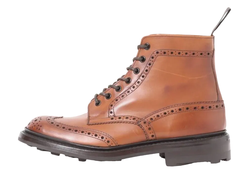 Tricker’s x JOURNAL STANDARD Malton Wing Tip Boots Leather "Brown" M2508BRN Ridgeway Sole