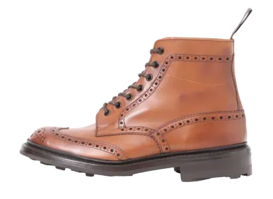 Tricker’s x JOURNAL STANDARD Malton Wing Tip Boots Leather "Brown" M2508BRN Ridgeway Sole