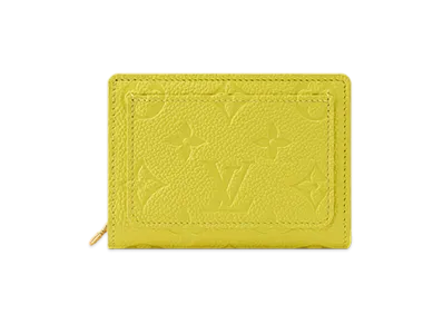 Louis Vuitton Portofeuil Claire Monogram "Tonic Lemon"