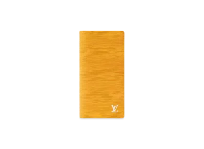 Louis Vuitton Brazza Wallet "Yellow"