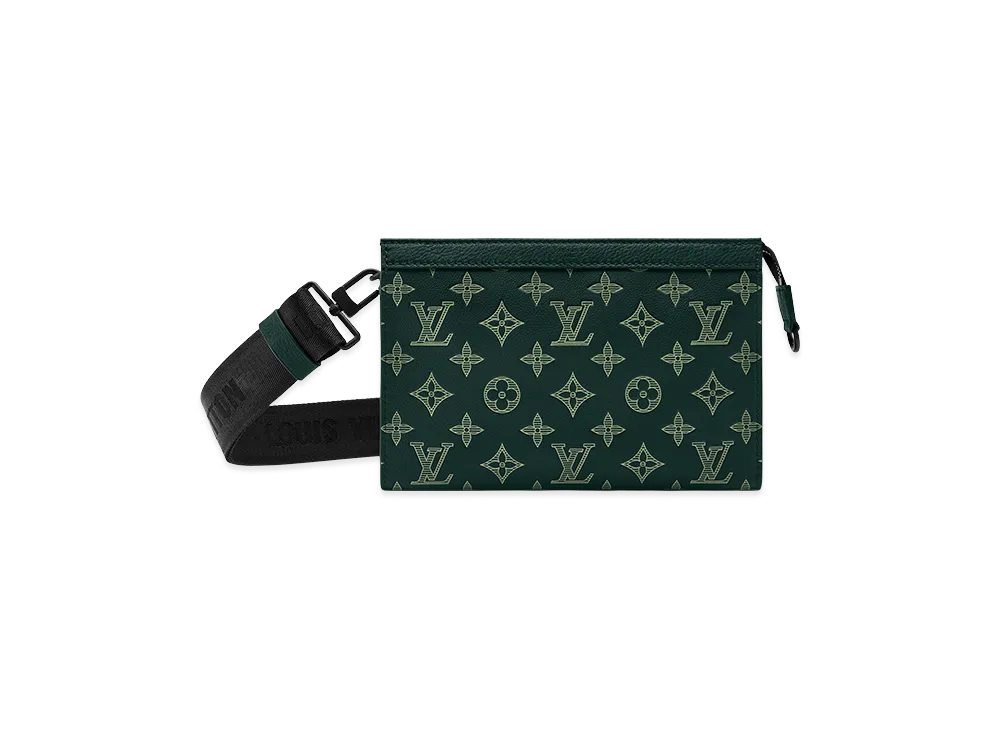 Louis Vuitton Gaston Wearable Wallet "Monogram Shadow"