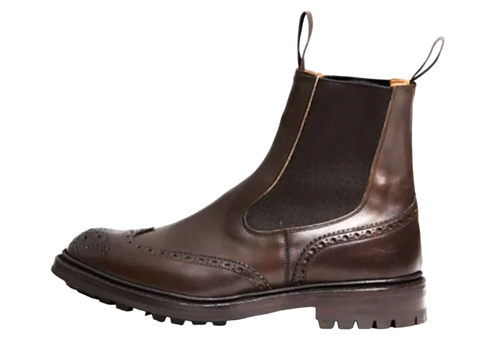 Tricker’s Henry 4444 Burnished "Espresso" M2754 Commando Sole