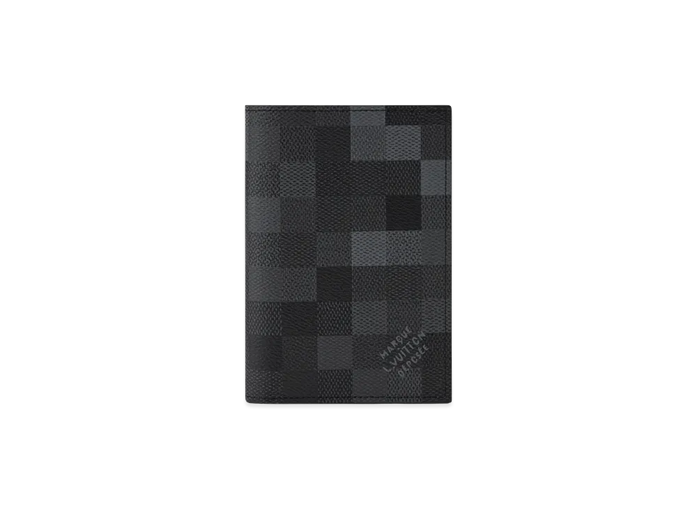Louis Vuitton Passport Cover Couverture Passeport "Noir"