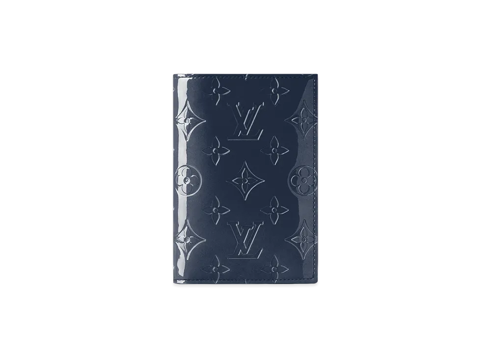 Louis Vuitton Passport Cover Couverture Passeport "Navy"