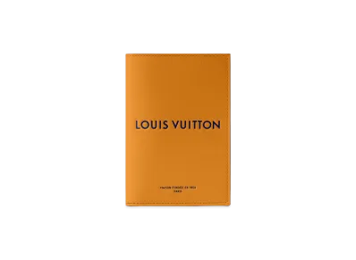 Louis Vuitton Passport Cover Couverture Passeport "Safran"