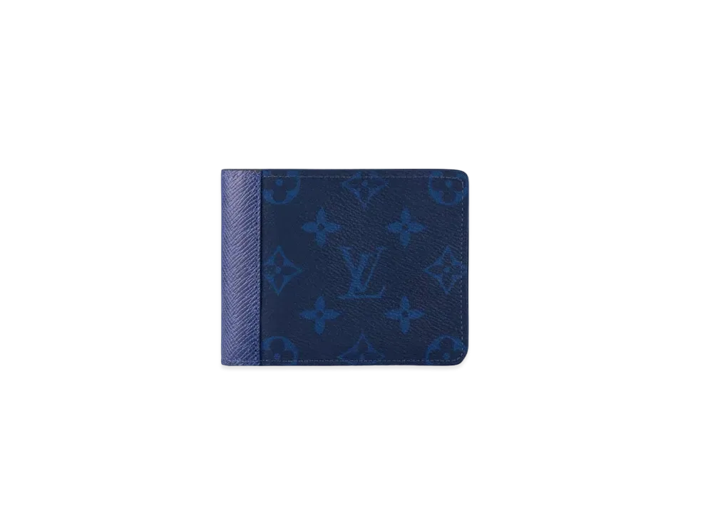 Louis Vuitton Multiple Wallet Taigarama "Cobalt"