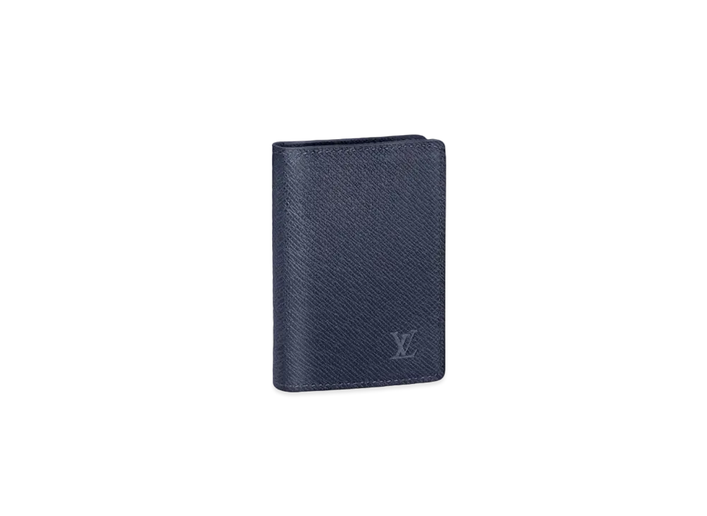 Louis Vuitton Pocket Organizer Taiga "Blue Marine"