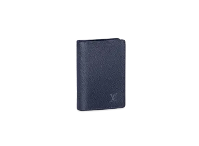 Louis Vuitton Pocket Organizer Taiga "Blue Marine"