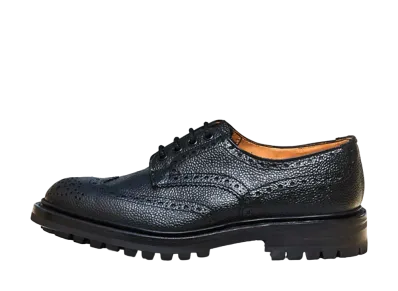 Tricker’s Ilkley 4444 Scotch Grain "Black" M3087 Commando Sole