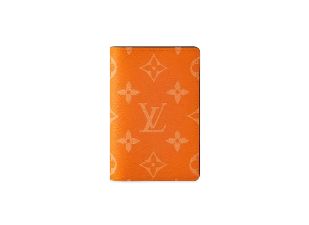 Louis Vuitton Pocket Organizer Taigarama "Tangerine"