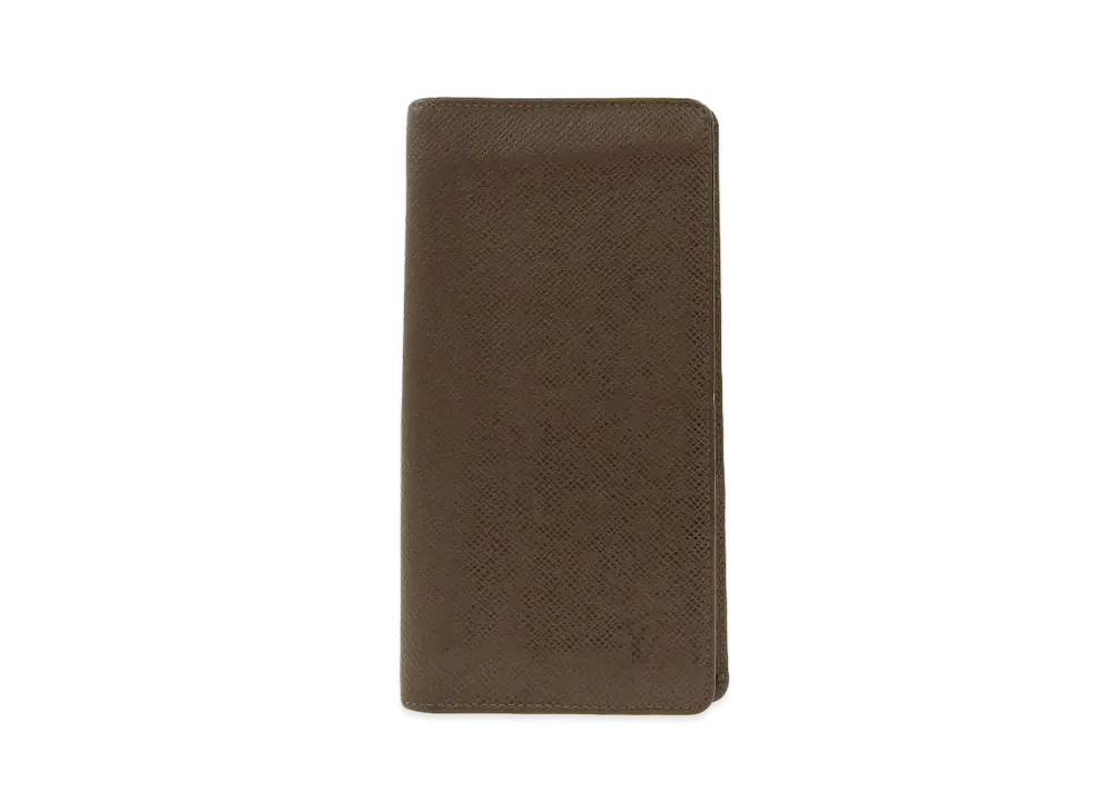 Louis Vuitton Praza Wallet Taiga "Grizzly"